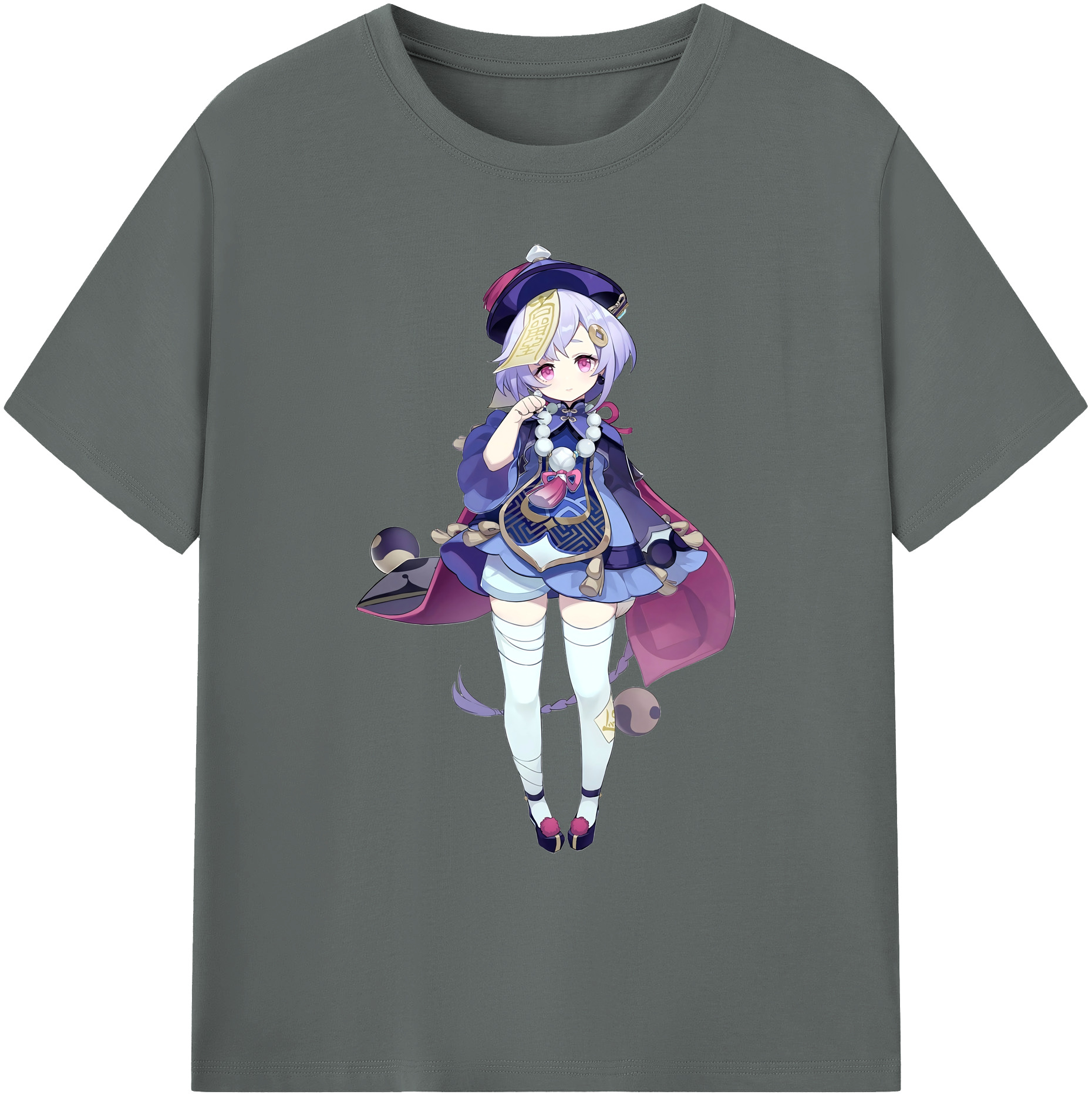 げんし神 七七 なな  genshin Nana 綿100％ メンズ半袖Tシャツ｜肌触りやわらか＆通気性